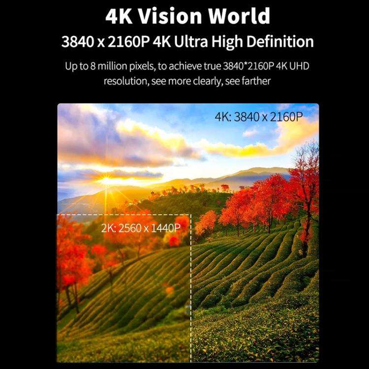 2-Inch WIFI Mobile Phone Playback 4K HD Night Vision Dashcam, Front+Interior, Front+Interior+Rear...