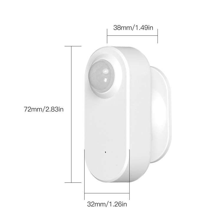 Zigbee Human Presence Sensor PIR Motion Radar, Compatible With Home Assistant, PIR+Light Sensor, ...