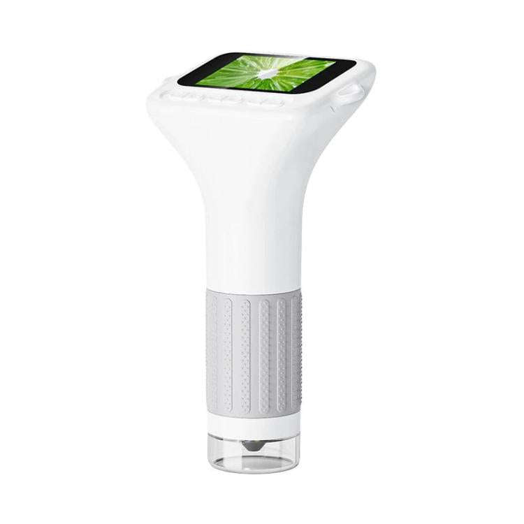H375 2 Inch IPS Screen Manual Focus Microscope Rechargeable Kids Microscope With Light