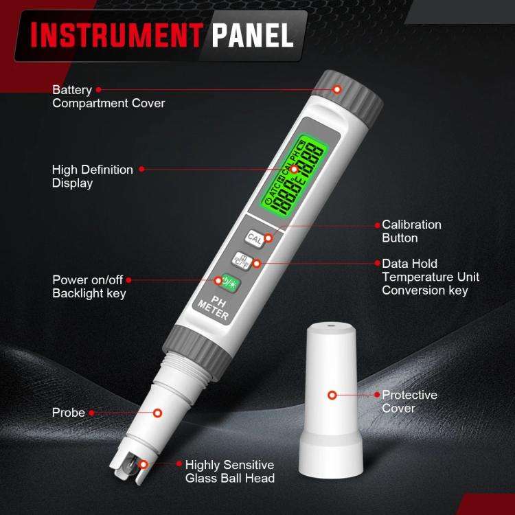 High-Precision PH Tester Water Quality Analyzer, HABOTEST HT630A, HABOTEST HT630B