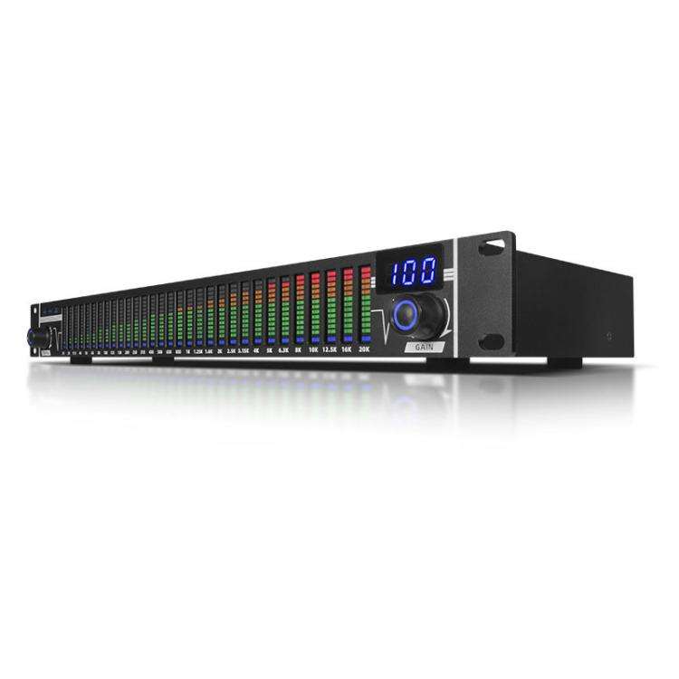 EQ-A31 Digital Equalizer Stage Home Karaoke Noise Reduction Audio Processor, EU Plug, US Plug, UK...