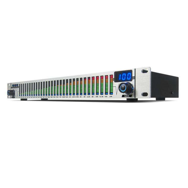EQ-A31 Digital Equalizer Stage Home Karaoke Noise Reduction Audio Processor, EU Plug, US Plug, UK...