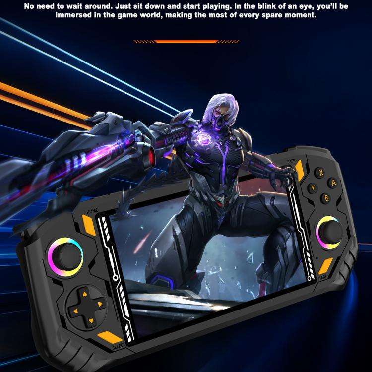 RG56 PRO 5.5-Inch Handheld Game Console EmuELEC System With HDMI TV Output WiFi Connectivity, 64G...