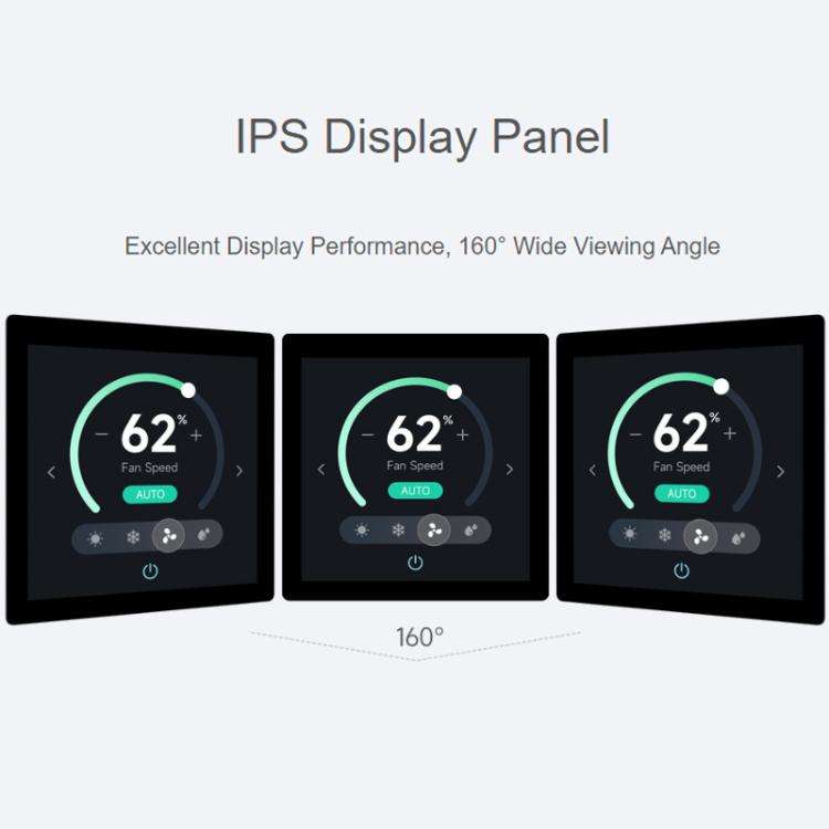 WAVESHARE RP2350 High-Performance Development Board 480 X 480 Resolution, With Touch Screen