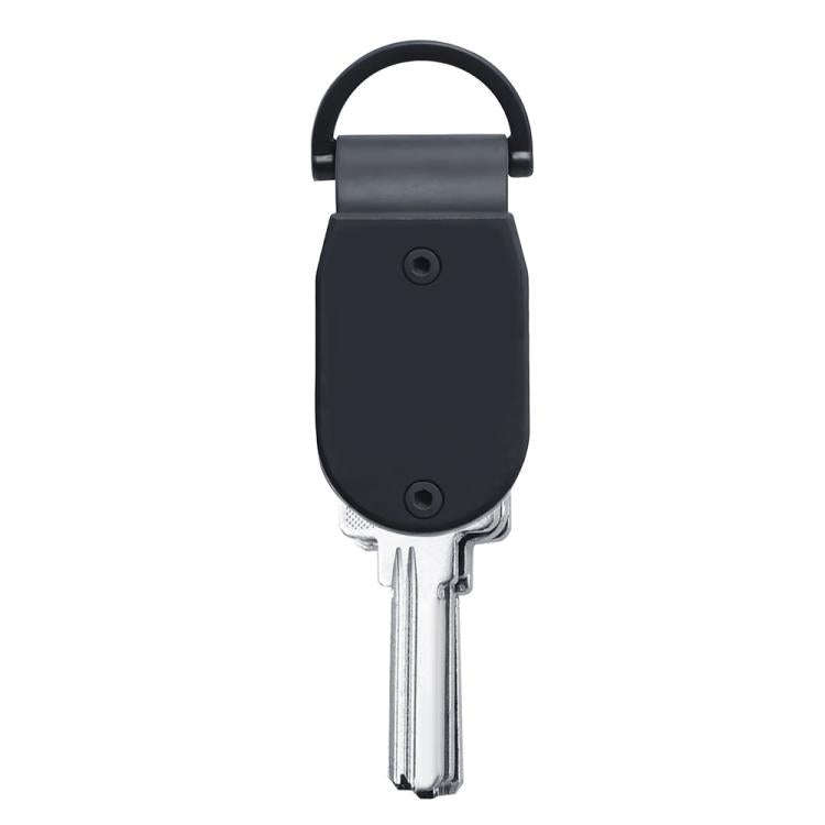 Aluminum Key Organizer Mini Key Holder for 2-6 Keys Compact Design Saves Pocket Space