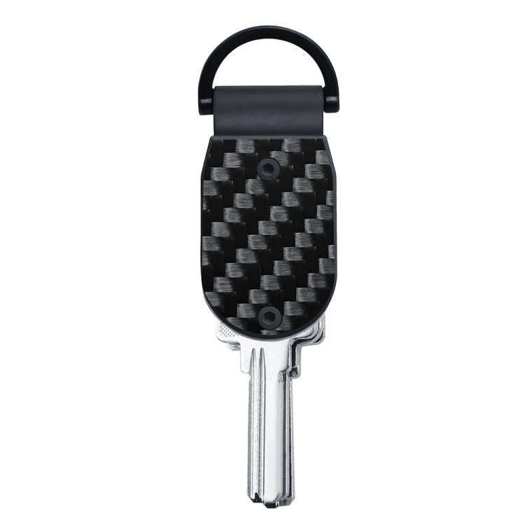 Aluminum Key Organizer Mini Key Holder for 2-6 Keys Compact Design Saves Pocket Space
