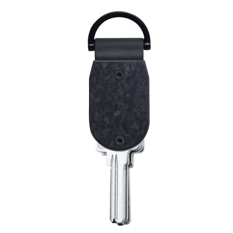 Aluminum Key Organizer Mini Key Holder for 2-6 Keys Compact Design Saves Pocket Space
