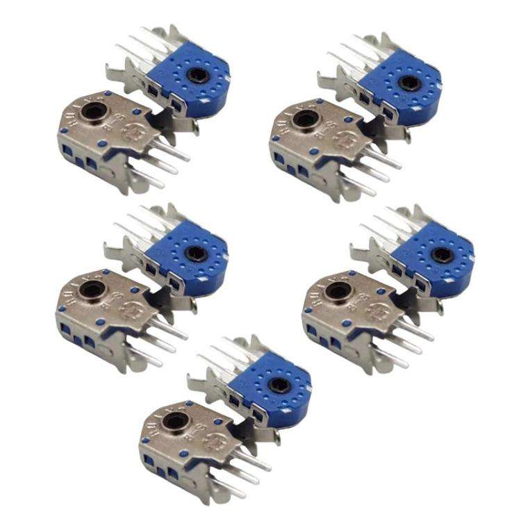 10pcs Mouse Wheel Encoder, Black Core 4.5mm, Black Core 5mm, Black Core 5.5mm, Black Core 15mm, B...