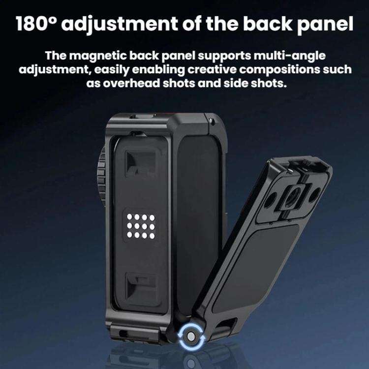 For DJI Osmo Nano Flymile Magnetic Expansion Bracket Metal Cage Protective Frame, ON014