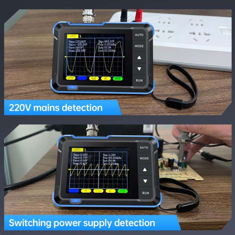 FNIRSI Handheld Small Digital Oscilloscope For Maintenance, Standard, Upgrade