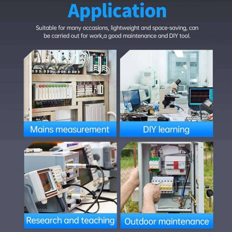 FNIRSI Handheld Small Digital Oscilloscope For Maintenance, Standard, Upgrade