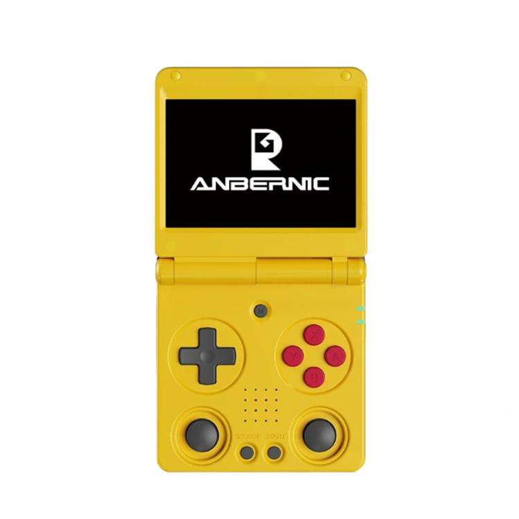 ANBERNIC RG 34XXSP 3.4-inch IPS Linux Retro Console, Quad-Core Cortex-A53, 5G WiFi, Clamshell wit...