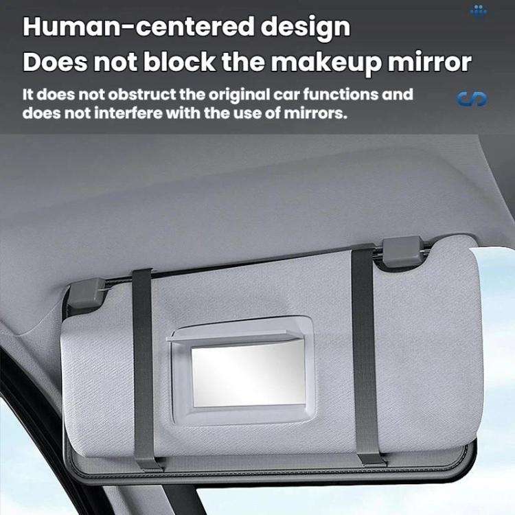 KABULUN Multifunctional Car Sun Visor Storage Glasses Holder Driver License Holder