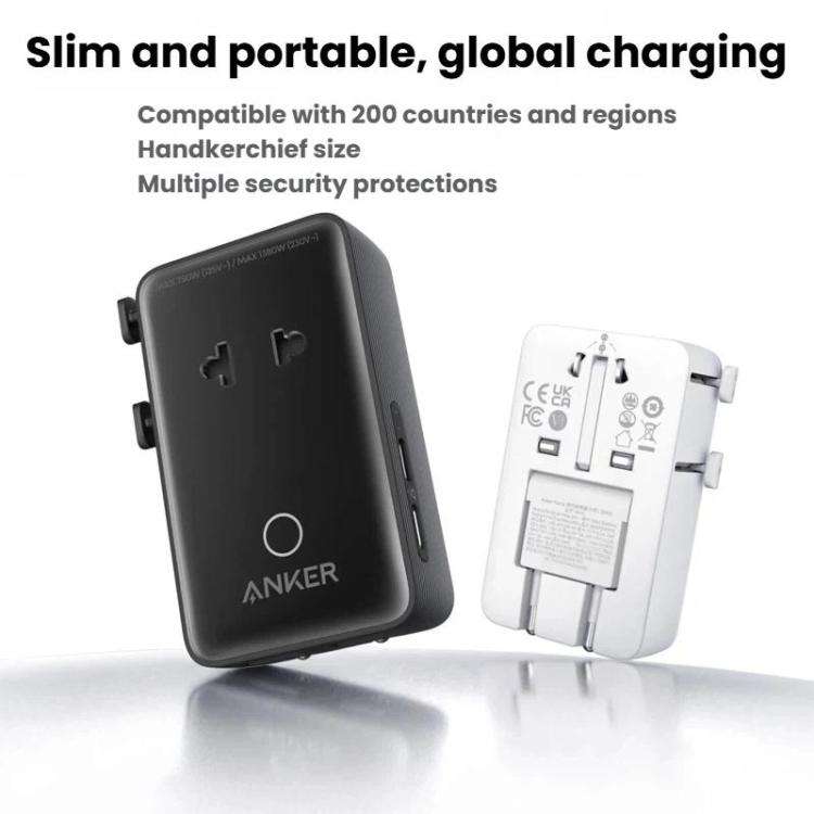 ANKER A9215 Multi-Country Adapter 20W Fast Charging PD Smart Distribution Universal Portable Charger
