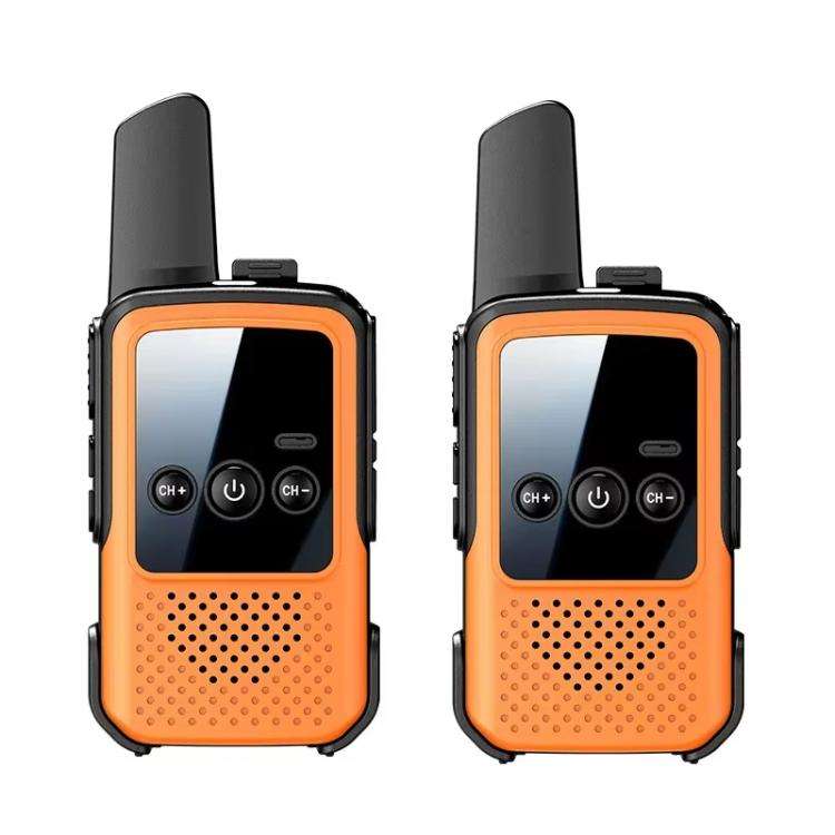 Mini Wireless Long Range Parent Child Walkie Talkie, 2pcs Black, 2pcs Orange, 2pcs Green, Single ...