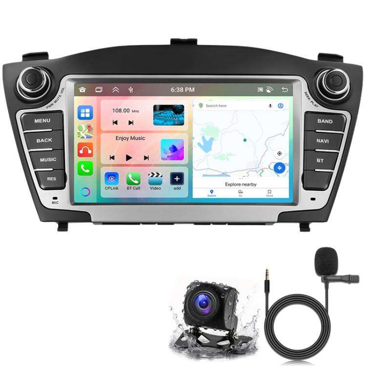 For Hyundai IX35 Car Central Control Screen Navigation Bluetooth Player, 4G+64G, 6G+128G