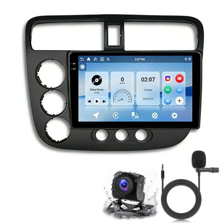 For Honda Civic 2001-2005 Android Car Central Control Screen Navigation Bluetooth Player, 4-Core ...