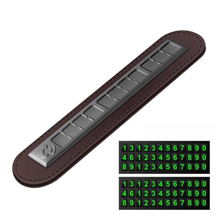 Cars Temporary Parking Phone Number Sign
