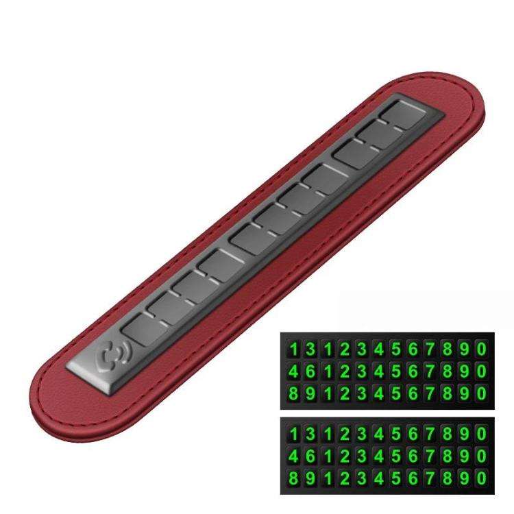 Cars Temporary Parking Phone Number Sign