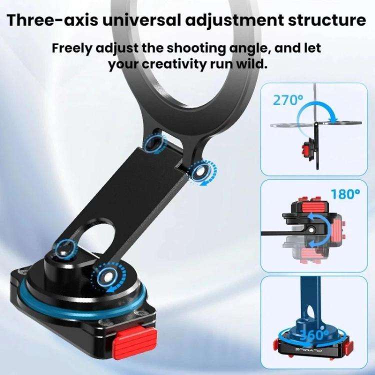 For Insta360 Ace Pro / 2 Flymile Quick-Release Magnetic Extension Stand