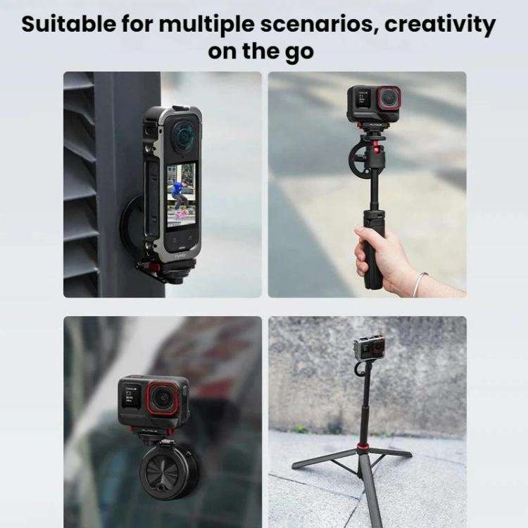 For Insta360 Ace Pro / 2 Flymile Quick-Release Magnetic Extension Stand