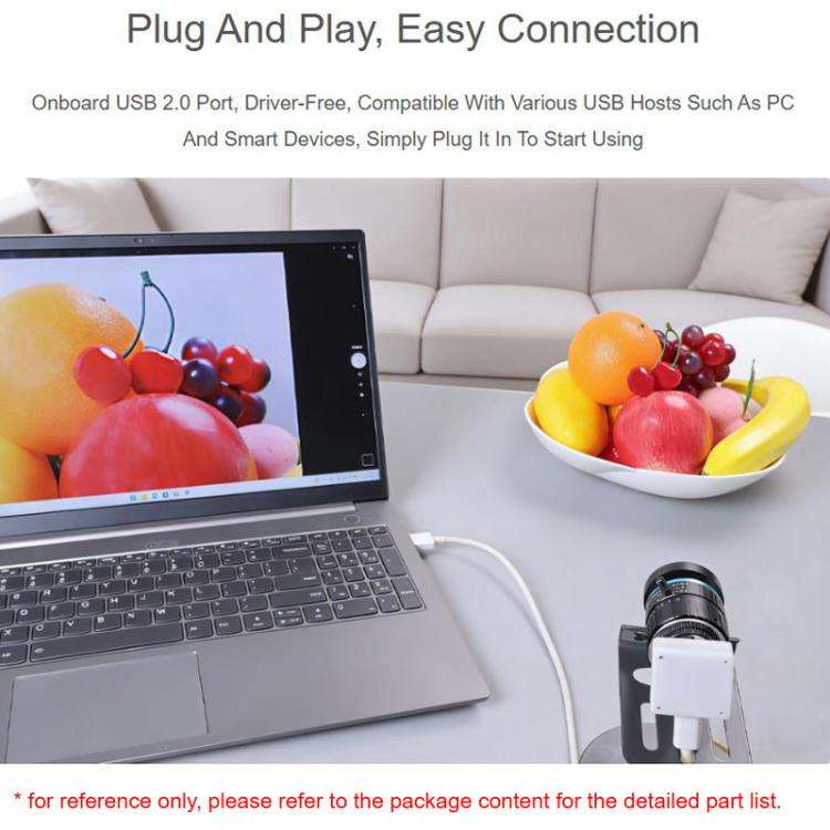 IMX577 12MP USB Camera 3840 X 3024 Resolution Plug And Play Supports C/CS Lenses, 33161