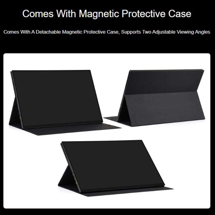 WAVESHARE 16 Inch 2K RHD Portable Touchscreen IPS Panel With Magnetic Protective Case, 2560x1600