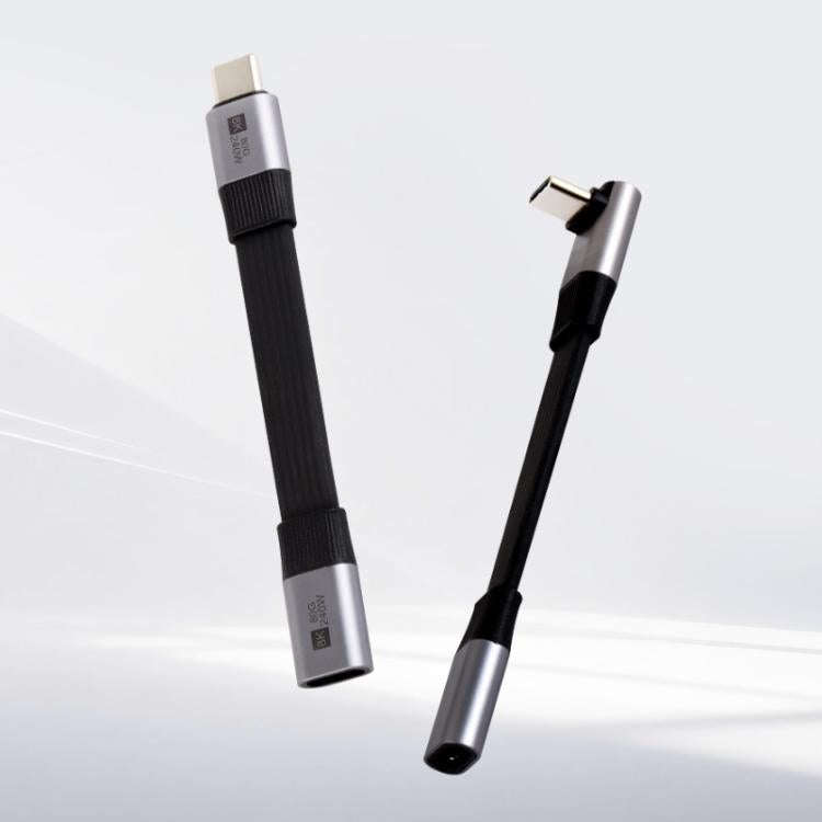 WAVESHARE USB4 V2.0 Type-C Extension Cable 80Gbps High-Definition Video Transmission, Straight He...