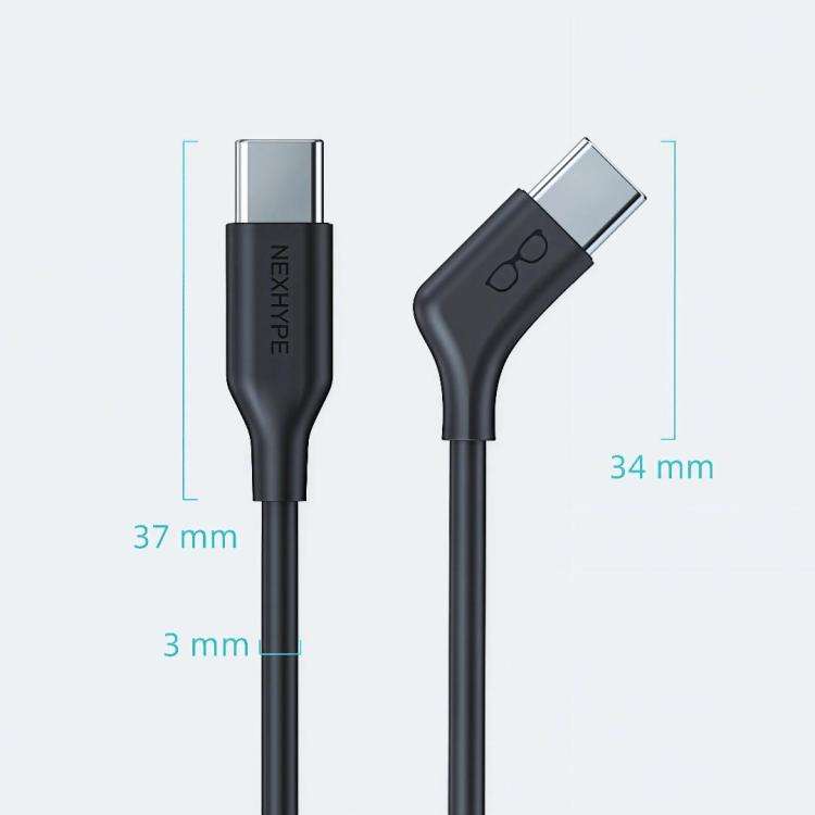 NEXHYPE USB-C/Type-C Coaxial Data Cable For AR/VR Glasses Data Transfer And Power Delivery Cord, ...