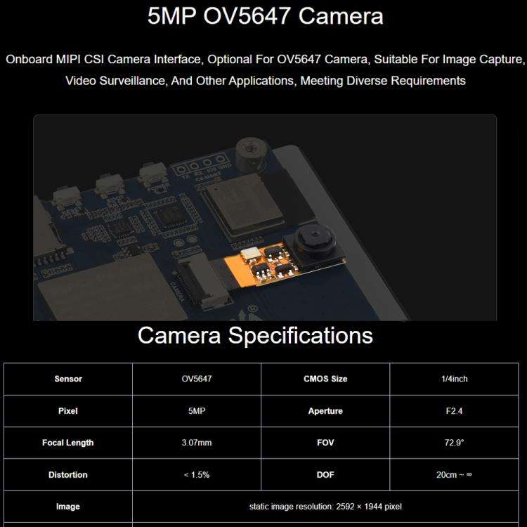 Waveshare ESP32-P4-WIFI6 4.3inch Development Board, 480 × 800 Resolution, 5-Point Touch, Onboard...