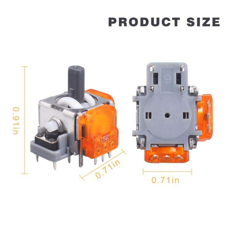 3D Hall Effect Joystick TMR Electromagnetic Hall Sensor Replacement Analog Stick, For PS5 Control...