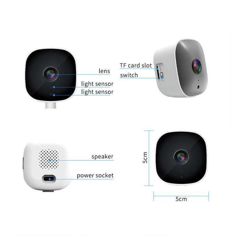 K7 HD Night Vision Smartphone Remote Wireless WiFi Surveillance Camera, K7, K7 With 16G Memory, K...