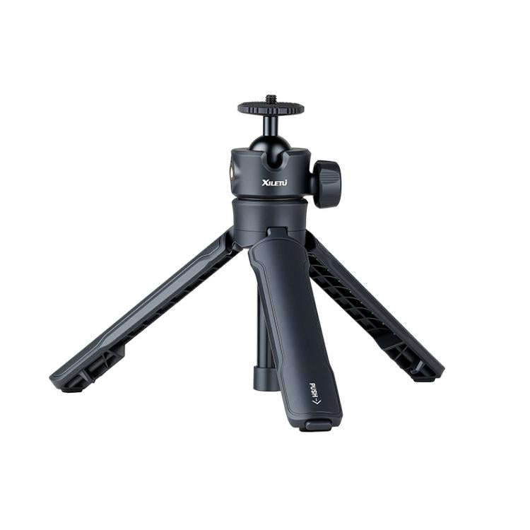 XILETU XS-21 Touch Ground Auto-Open Tripod Selfie Stick Extendable Pole With Universal Metal Ball...
