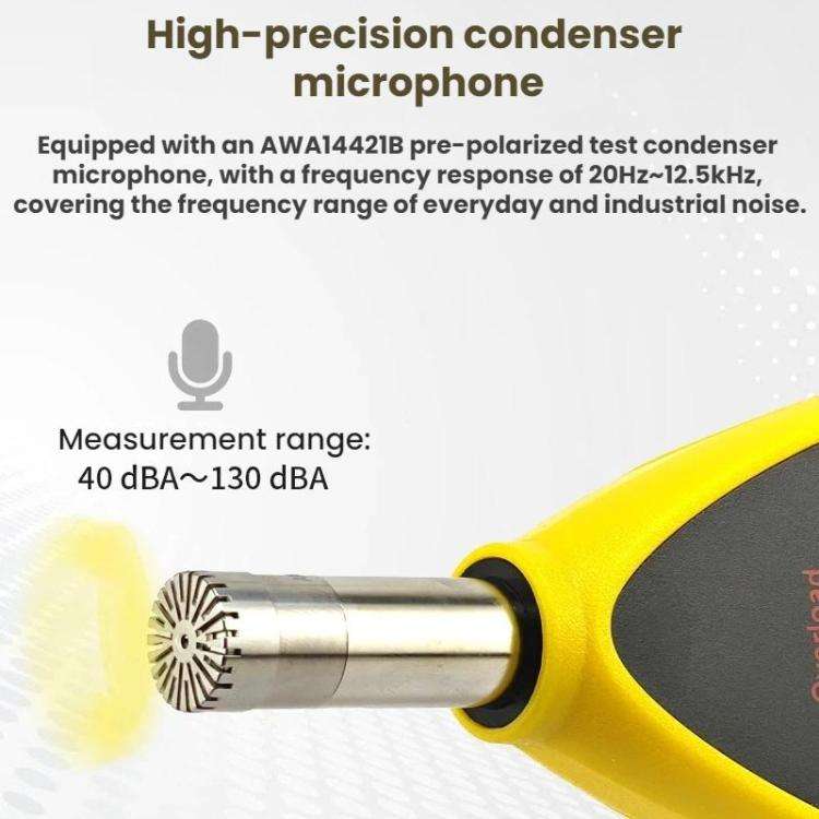 SMART SENSOR High-Precision Decibels Sound Noise Level Tester, ST844