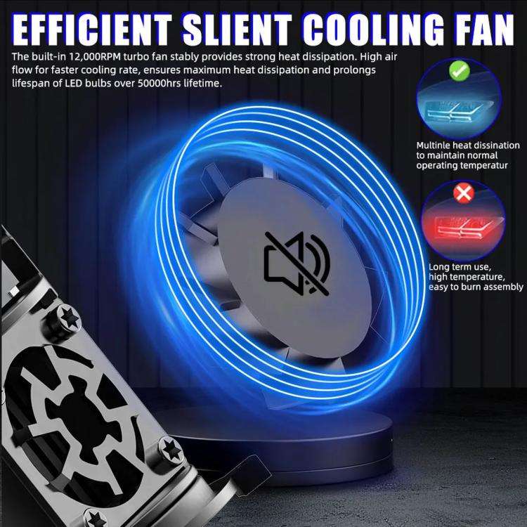 50W Car N13 Direct Plug High Power Projector Headlight