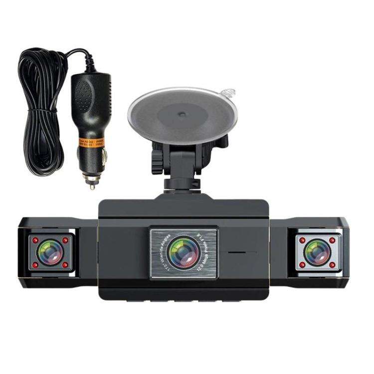 A32 Full HD 1080P Car Dash Camera Infrared Night Vision & Reverse Backup Camera, Front+Left+Right...