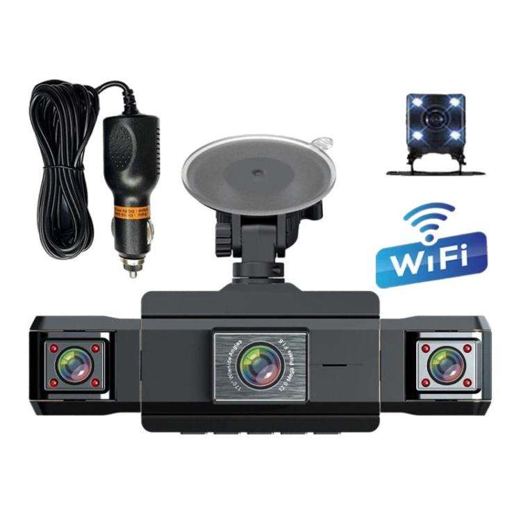A32 Full HD 1080P Car Dash Camera Infrared Night Vision & Reverse Backup Camera, Front+Left+Right...