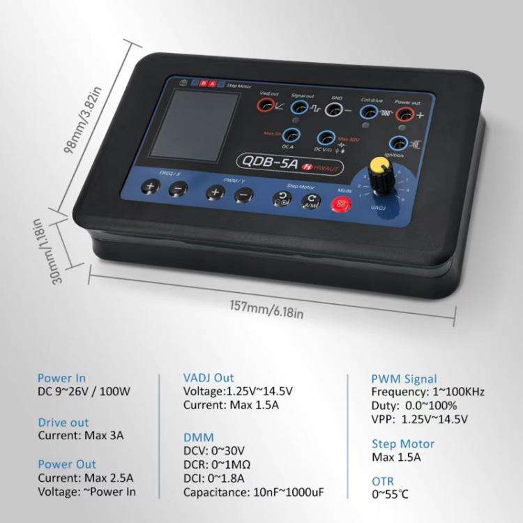 HWAUT QDB-5A Automotive Actuator Drive Detector Oscilloscope