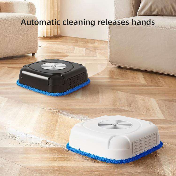 P7 Small Household Intelligent Sweeping Robot Wireless Automatic Floor Mopping Machine, Black Wit...