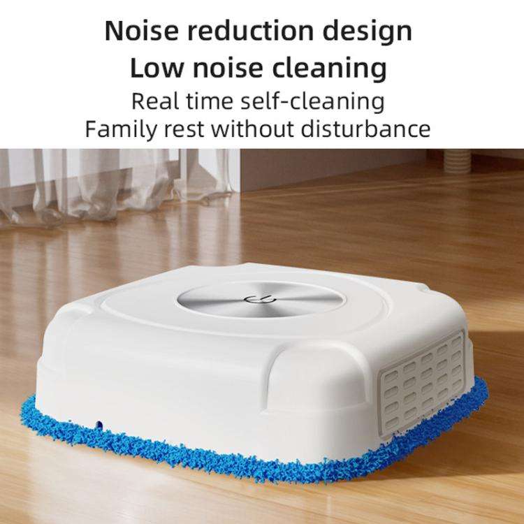 P7 Small Household Intelligent Sweeping Robot Wireless Automatic Floor Mopping Machine, Black Wit...