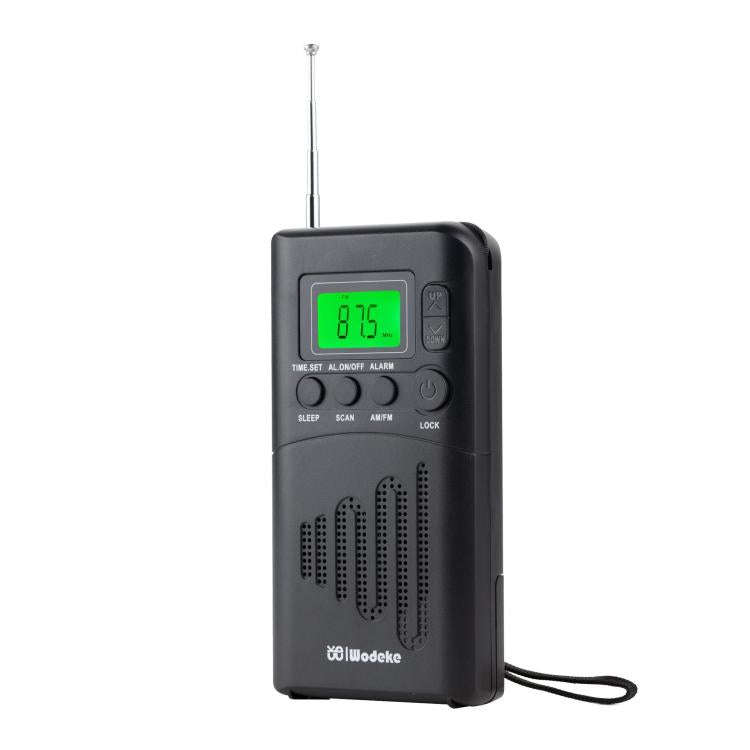 WDK Portable FM/AM Full-Band Mini Digital Display Radio, For EU, For US