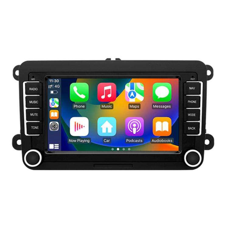 7-Inch Car Navigation System With Wireless Bluetooth CarPlay For Volkswagen, Quad-core 2GB+32GB, ...