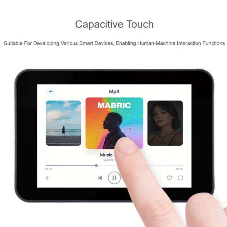 Waveshare 33511 ESP32-P4 3.5 Inch Smart Vision Development Board Built-In Microphone And Speaker,...