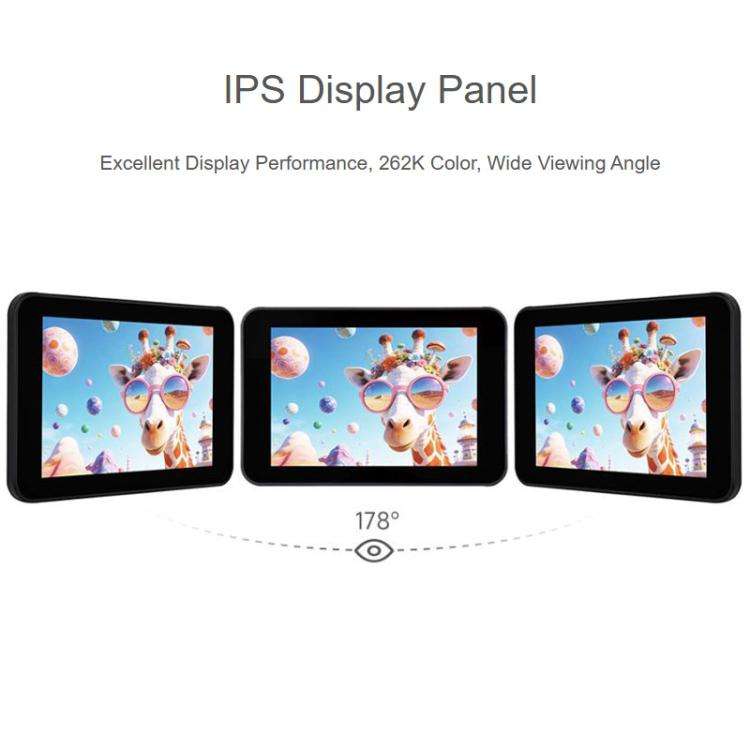 Waveshare 33511 ESP32-P4 3.5 Inch Smart Vision Development Board Built-In Microphone And Speaker,...