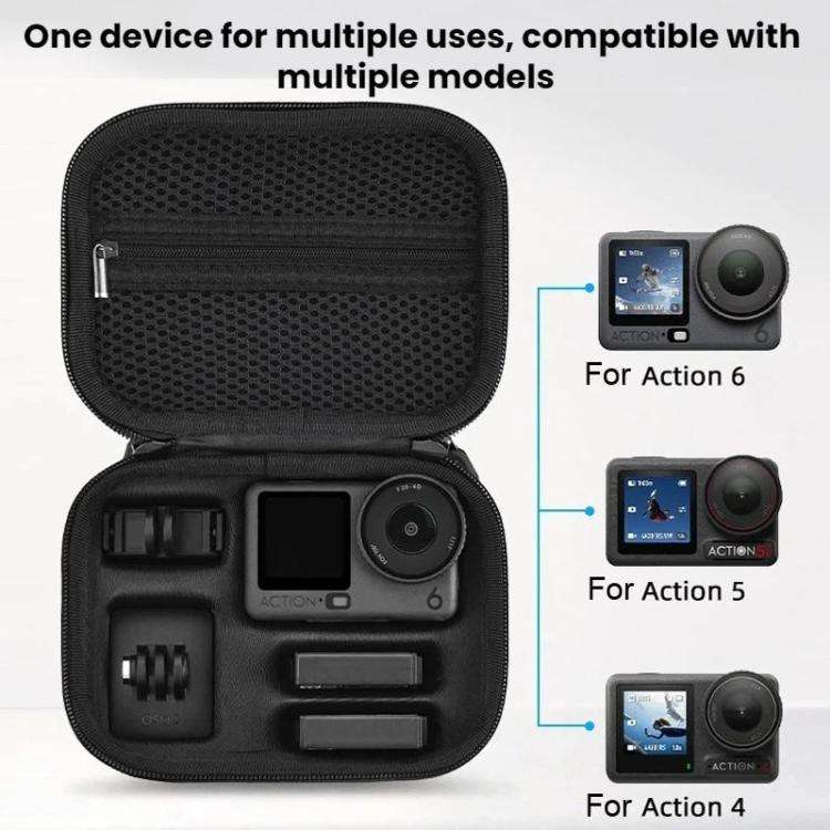 For DJI Osmo Action 6 / 5 Pro / 4 BRDRC Portable Camera Accessory Carrying Case