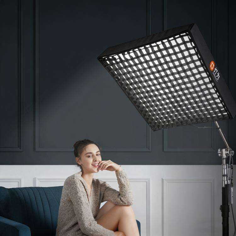 DENGWEI FP150S 150W Rollable LED Video Light With Grid 2700K-6500K Bi-Color Flexible LED Light Pa...