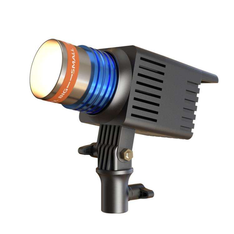 DENGWEI 50W COB LED Hair Light For Live Streaming, Bi-Color 3000K-6500K Studio Spotlight With Adj...