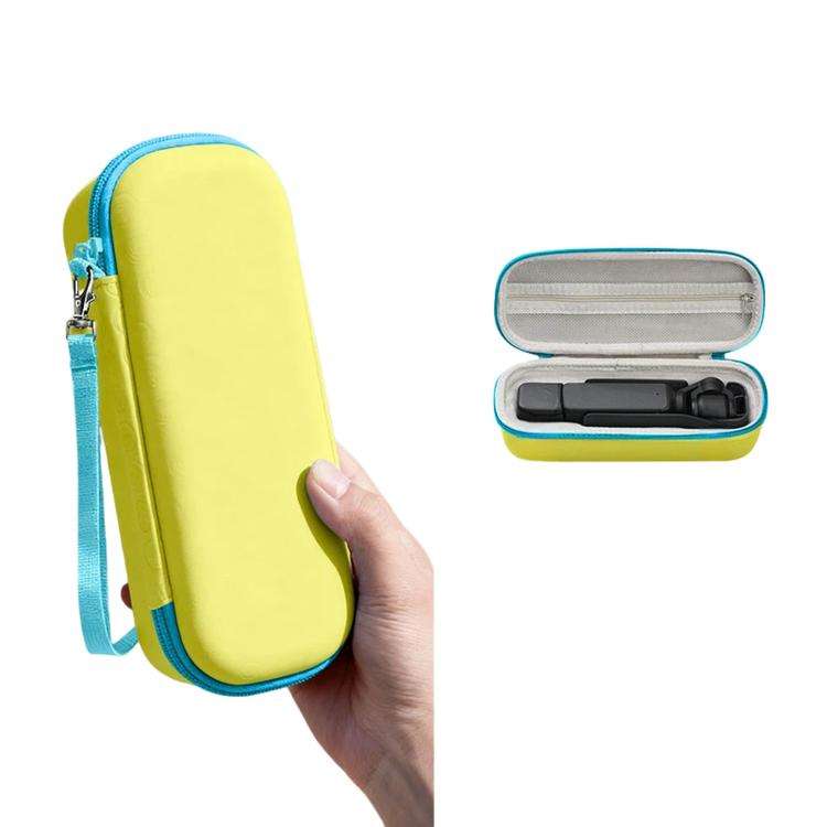 For DJI Osmo Pocket 3 Standalone & Essential Accessories Hard Carrying Case PU Leather Storage Ba...