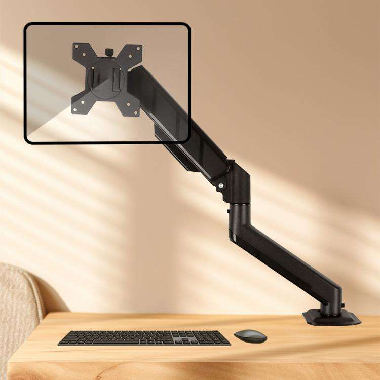 10-32 Inch Monitor Cylinder Spring Cantilever Desktop Height-Adjustable Bracket, DY-01