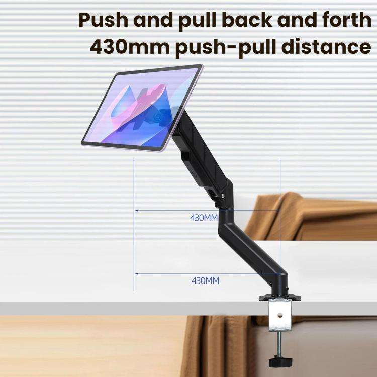 10-32 Inch Monitor Cylinder Spring Cantilever Desktop Height-Adjustable Bracket, DY-01